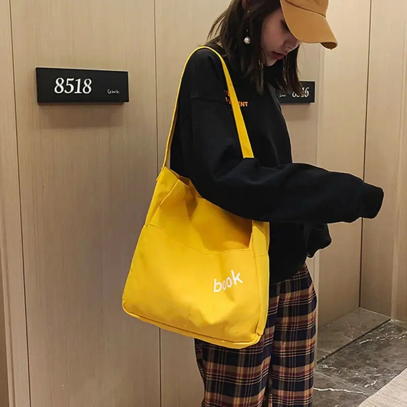 Женская винтажная Холщовая Сумка Хобо большая сумка-мессенджер сумочка на плечо