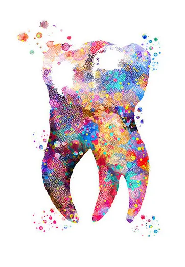 

Настенная картина Зубной имплантат Abstract