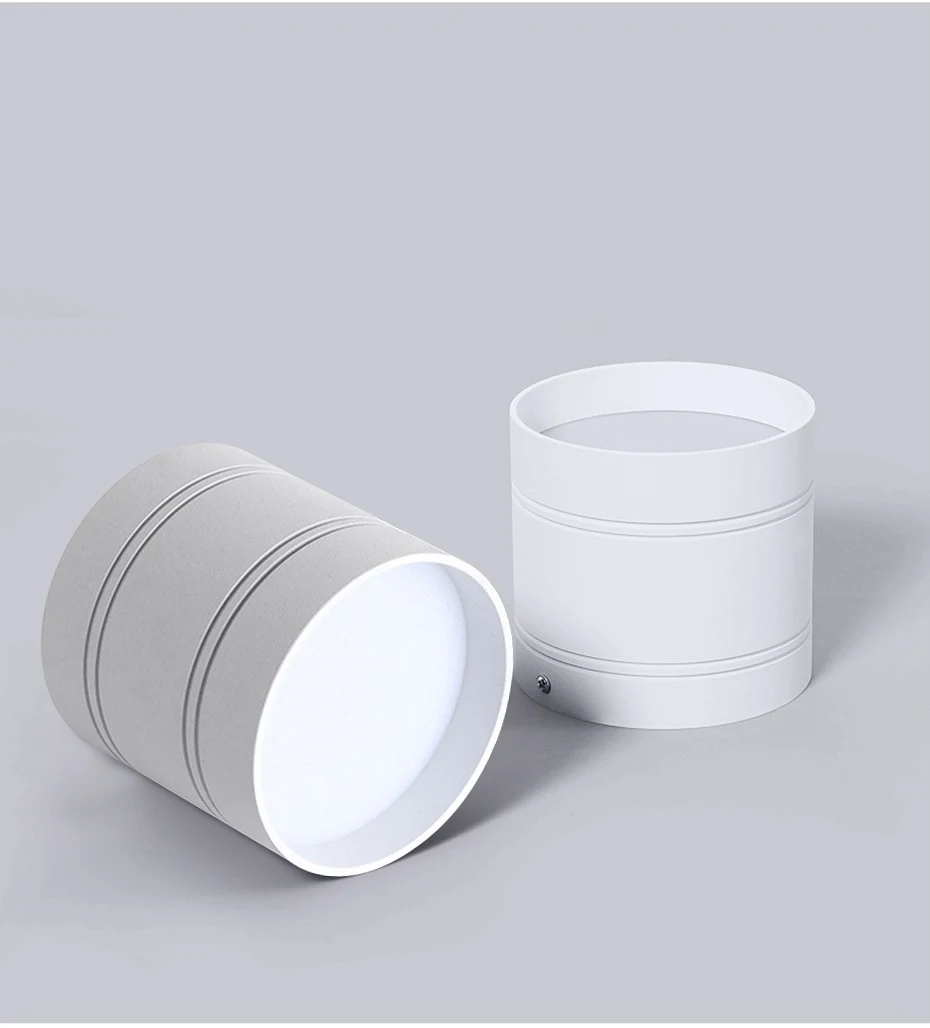 

Led Downlight 5W 7W 12W 15W 18W Celing Spot Lights Surface Mounted Lamp For Bedroom Kitchen Indoor Lightings With Frosted Lens