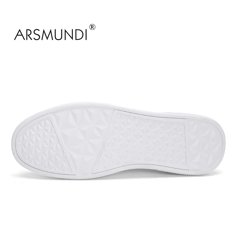 ARSMUNDI/брендовая кожаная мужская повседневная обувь Осенние модные кроссовки