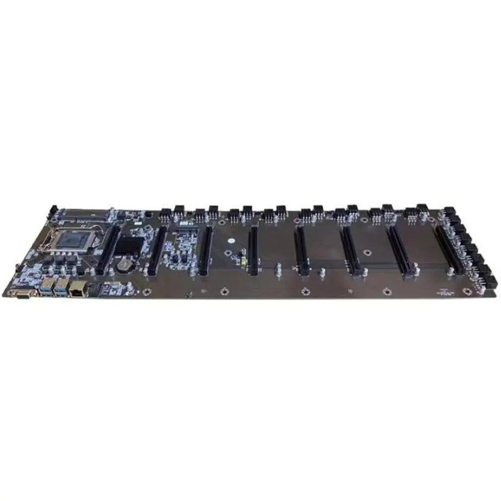 

B85 ETH Miner Motherboard For DDR3 Memory Integrated VGA Interface Low Power For CPU Set 8 Video Card Slot Mainboard