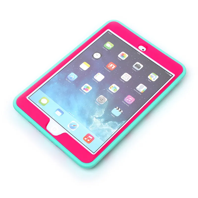 Для Apple iPad Mini 1 2 3 Retina защита для детей противоударный сверхпрочный силиконовый