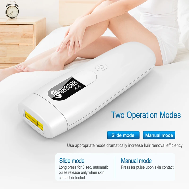 

Bikini Permanent Painless Laser Hair Removal 999999 Flashes IPL Epilator device for Wholesale Dropshipping