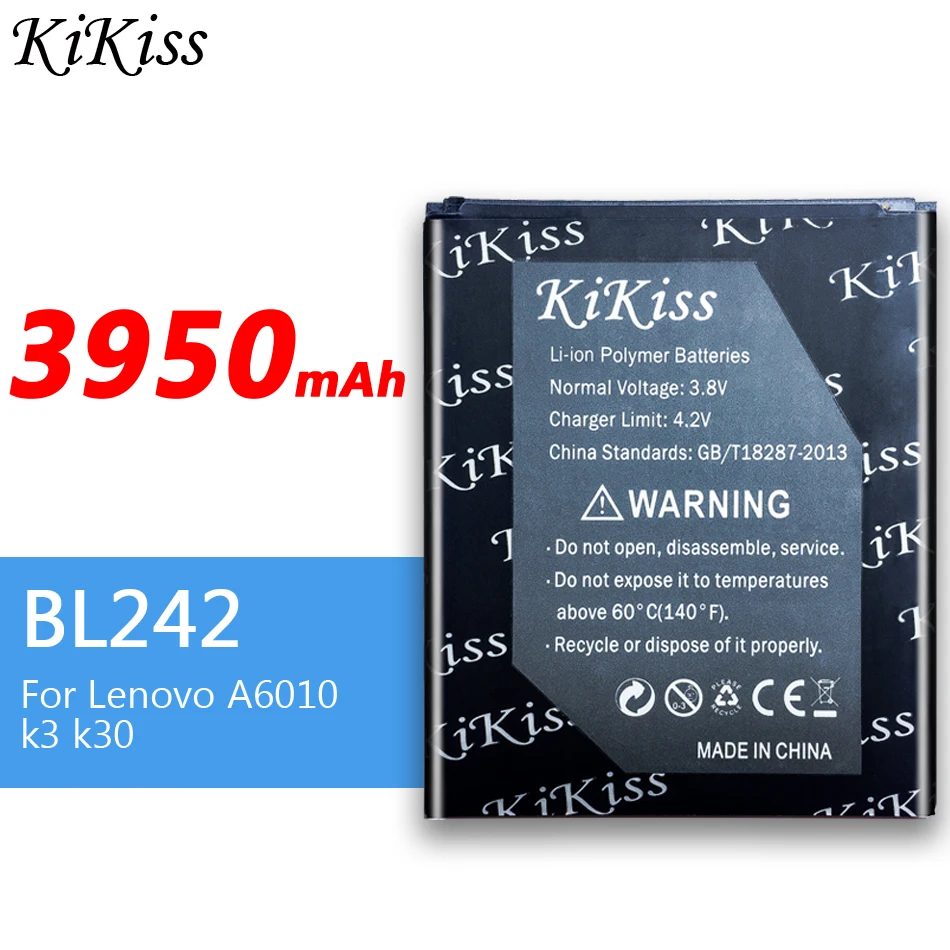 BL 242 BL242 батарея для Lenovo K3 K30 W T A6000 A3860 A3580 A3900 A6010 плюс мобильный телефон Bateria