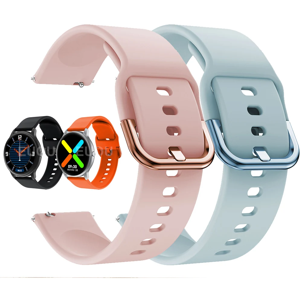 For imilab kw66 Soft Silicone Strap Smartwatch Watch Band Wristband Bracelet Watchband Replace Accessories
