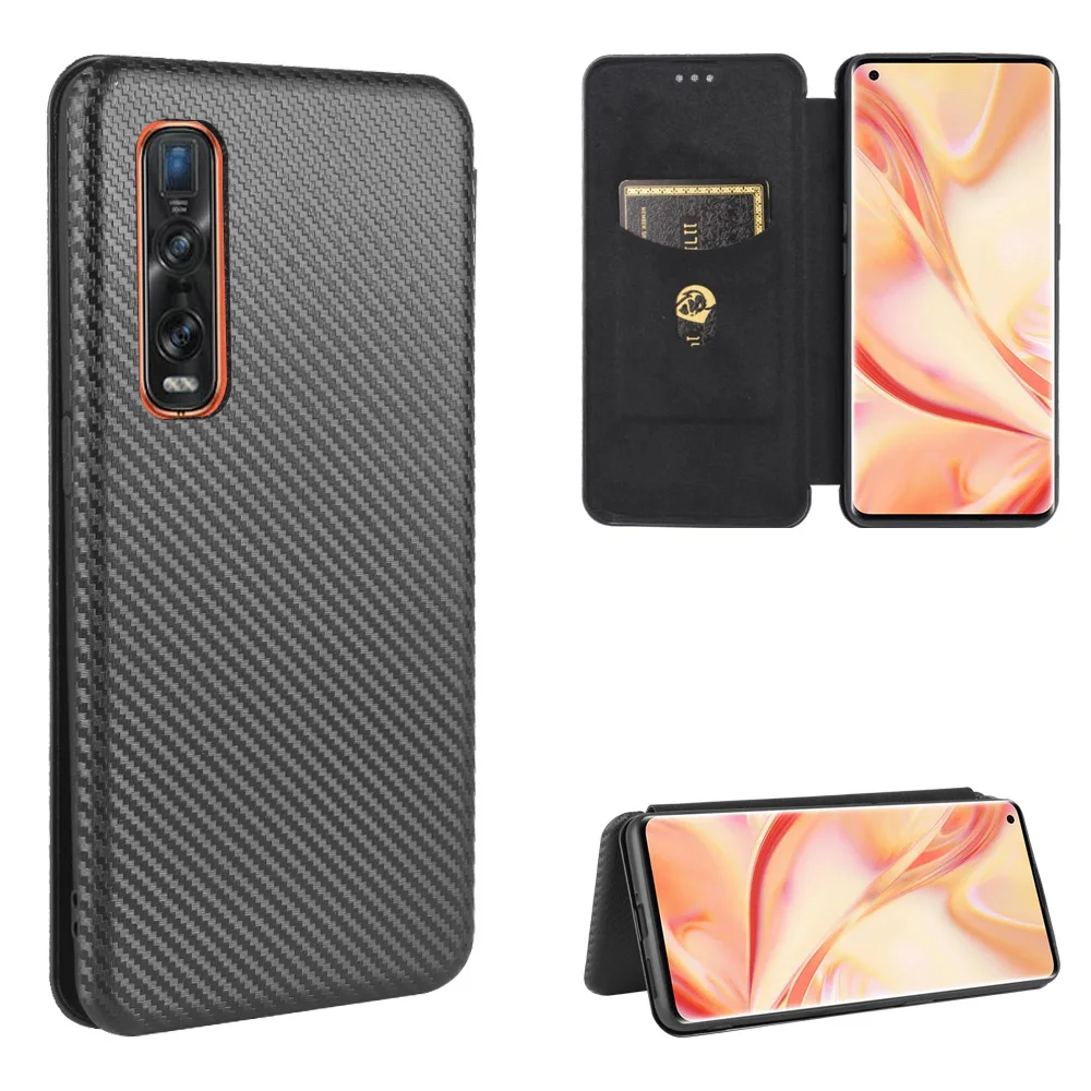 

Sunjolly Case for OPPO Find X2 Pro Wallet Stand Flip PU Leather Phone Case Cover coque capa OPPO Find X2 Pro Case Cover