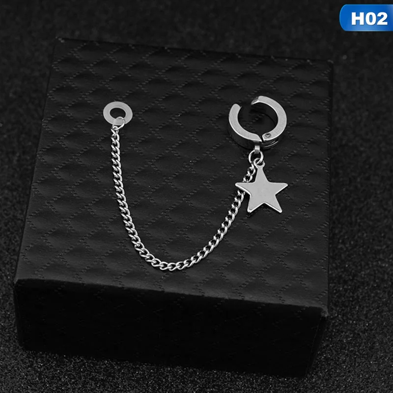 1 шт. аксессуары для наушников из нержавеющей стали с защитой от потери серьги