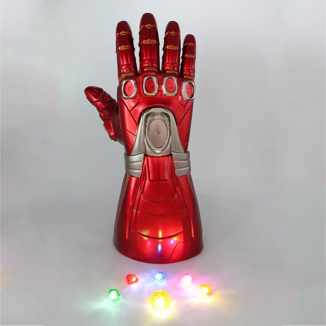 Мести Alliance бесконечные перчатки Thanos Детские 1:1 ювелирные изделия Съемные ПВХ