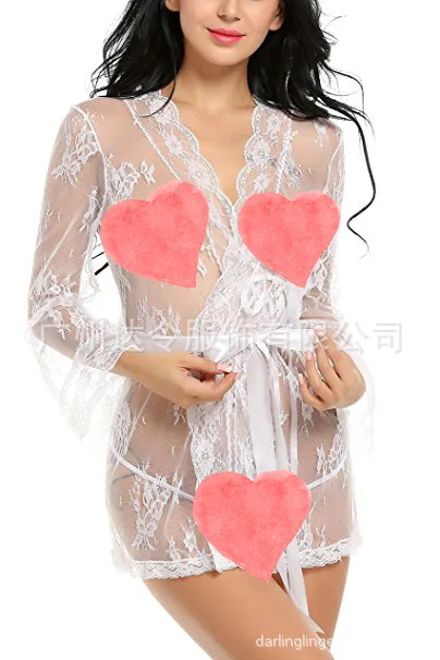 

Love underwear manufacturers foreign trade source amazon / ebay love pajamas wholesale lace long-sleeved robes