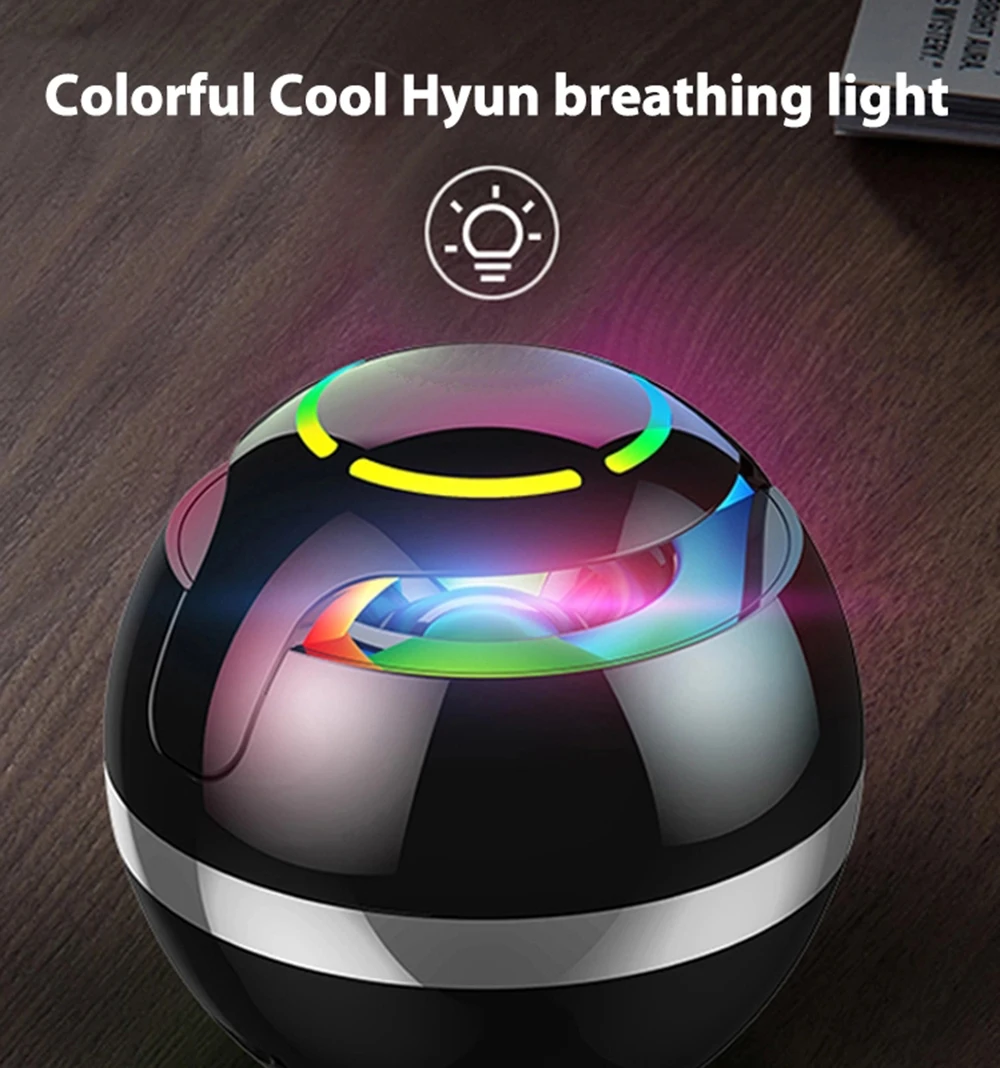 

Wireless Bluetooth Speakers Portable Subwoofer Bass Stereo High Volume Perfect Sound Quality AI Wake Up Voice Control Speaker