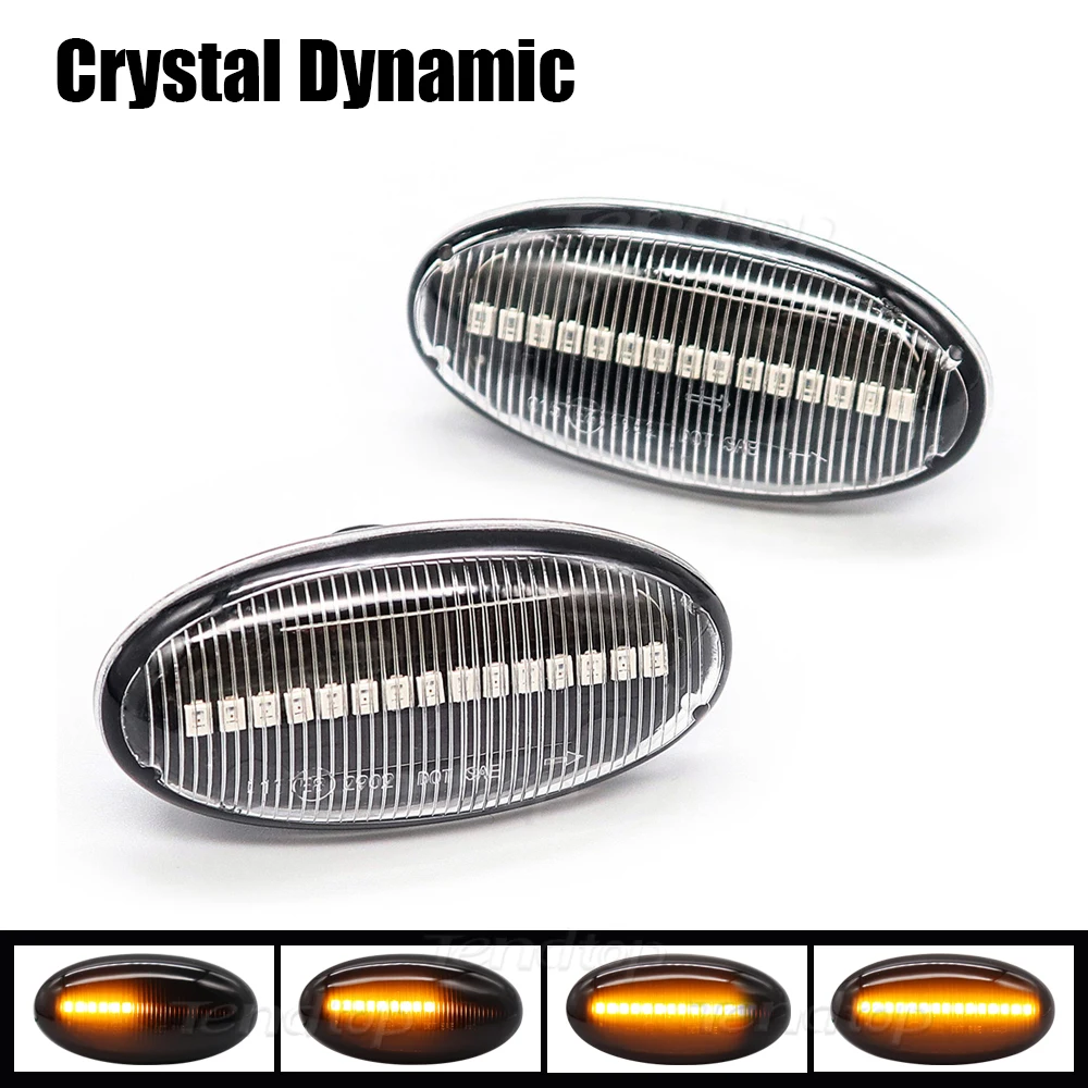 

Индикаторная лампа для Mazda 2 Demio DY DE 2003-2014 3 Alexa 5 Premacy, Mazda 6 BT-50, динамический Светодиодный Боковой габаритный указатель поворота