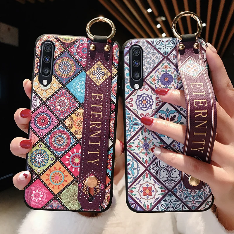 SoCouple чехол для samsung Galaxy A50 A70 A30 A20 A10 S8 S9 S10 Plus, Note 8, 9, 10, плюс A40 A60 S10e ремешок держатель телефона чехол