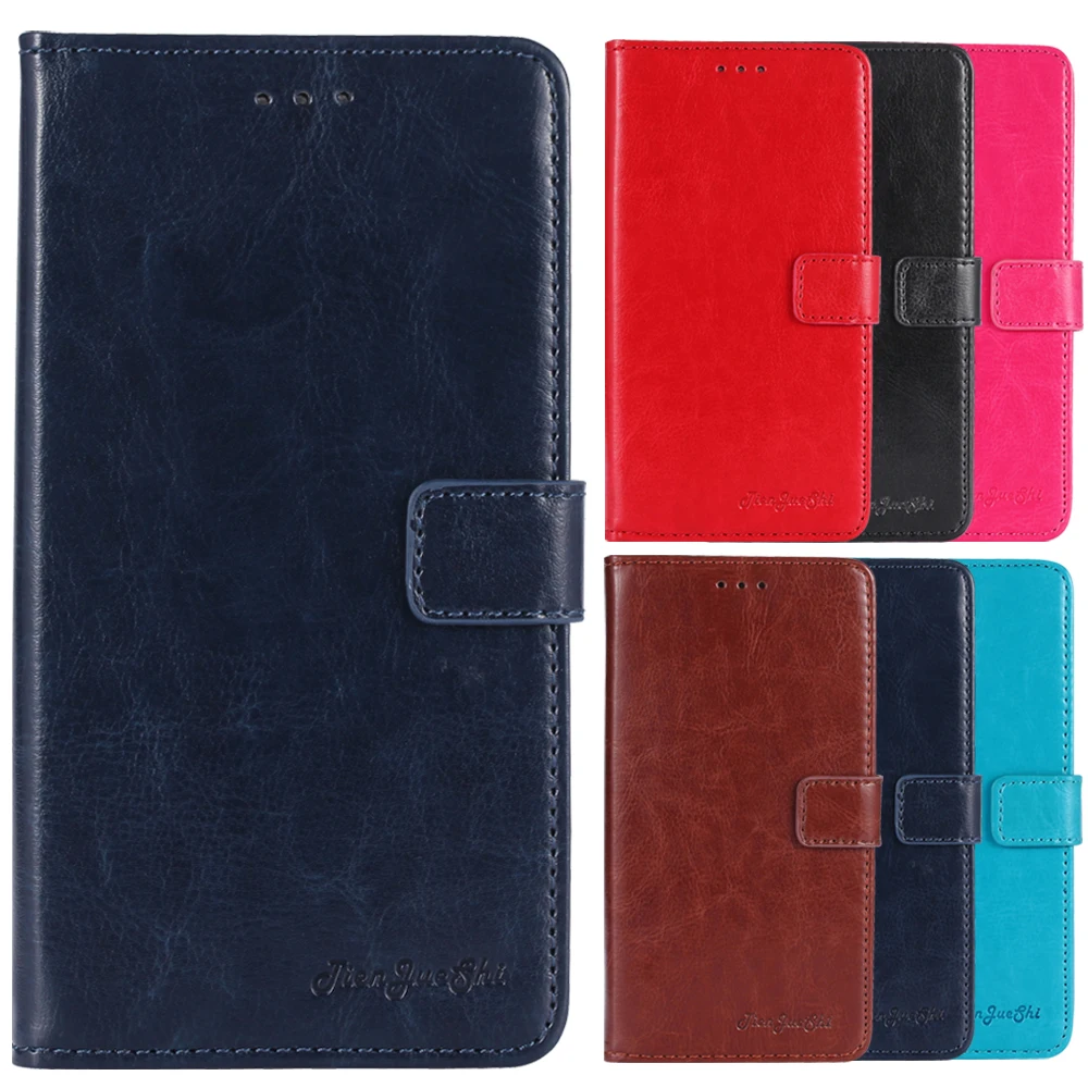 TienJueShi роскошный винтажный Стильный защитный кожаный чехол для телефона Wiko Harry 5