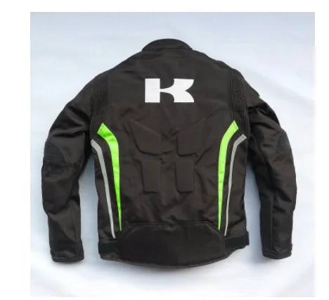 Ветрозащитная Водонепроницаемая мотоциклетная гоночная куртка Kawasaki из