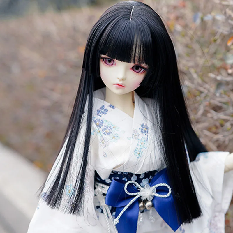2020 новый стиль 1/3 1/4 1/6 Bjd парик высокая температура мода прямой провод SD для BJD