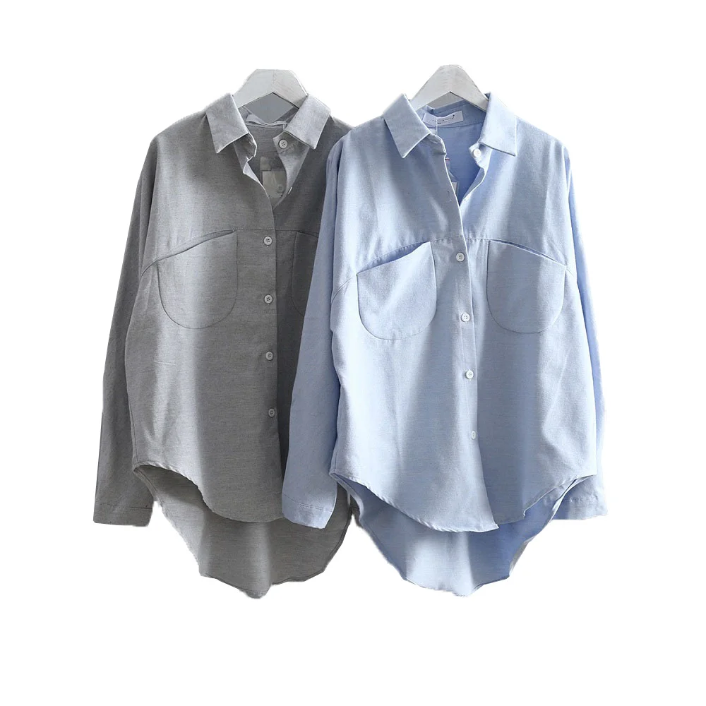 

Ladies Vintage Women Blouse Shirt Spring Autumn Korean Casual Long Sleeve Shirt Women Tops Blouses Female Blusas Roupa Feminina
