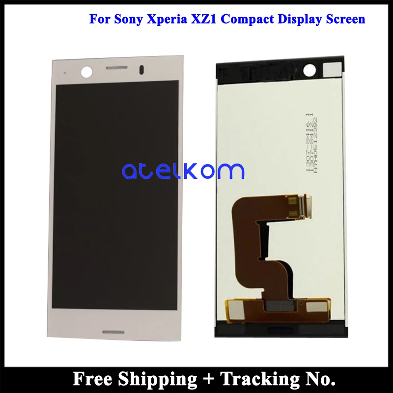 Оригинальный ЖК дисплей для Sony Xperia XZ1 Compact XA1 MINI экран с сенсорным дигитайзером в