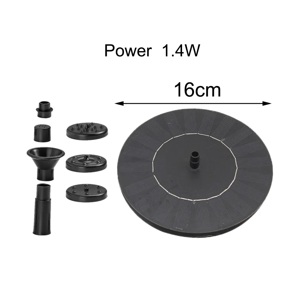 

Solar Fountain Bird Fountain Floating Water Fountain Pond Garden Terrace Decoration Garden Fountain Pool Pool Surface Lawn Decor