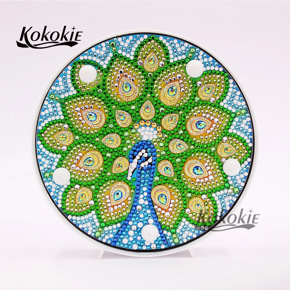 DIY светильник для настольного компьютера искусственная фотография 5d Квадратный