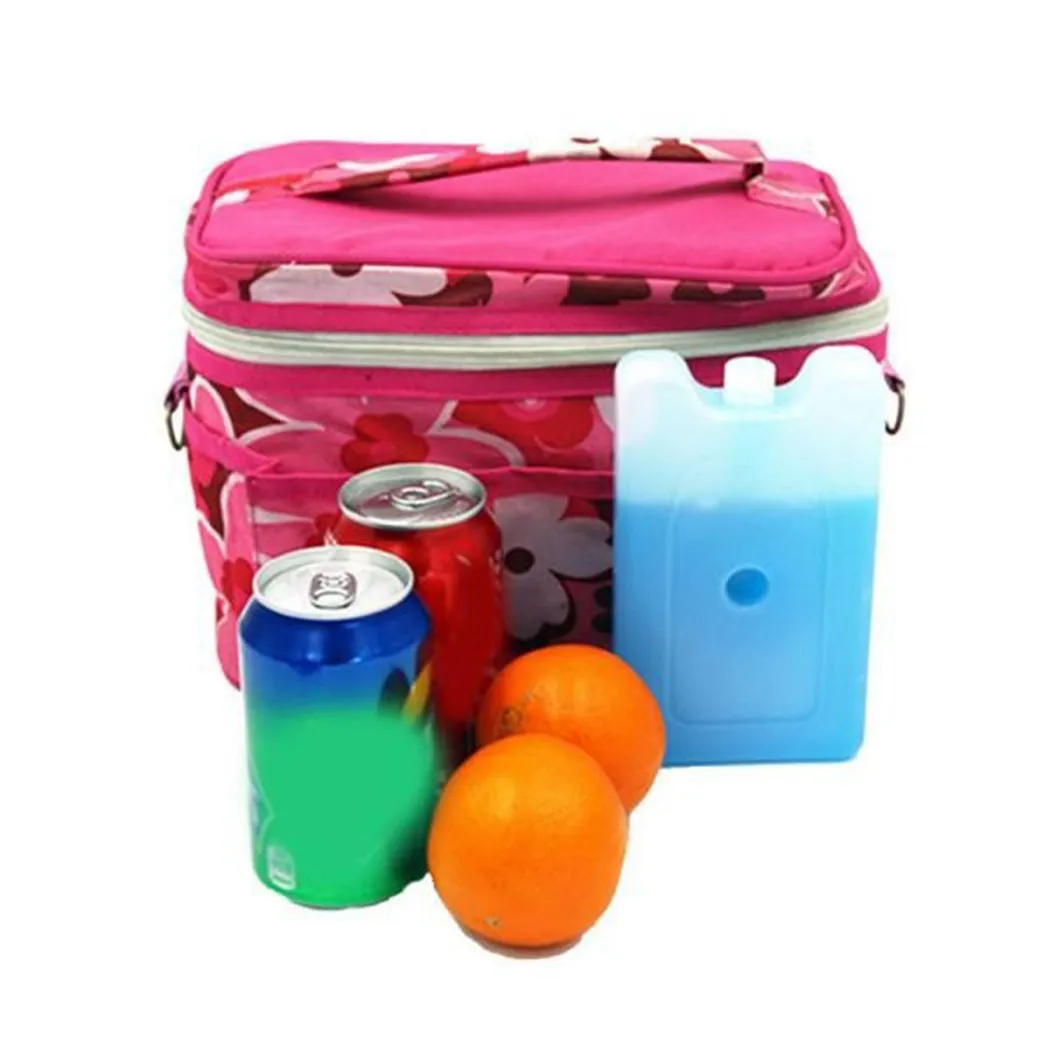 

2pcs 16.5 X 9 X 3.5cm Empty Ice Pack 400ml Long-Lasting Reusable Ice Block Lunch Box Cool Packs In Stock Drop Shipping