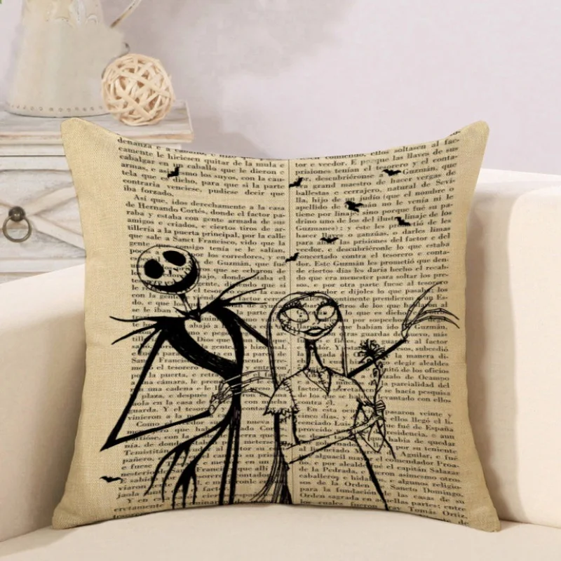 Декоративная подушка 45 х45 см в стиле Хэллоуин|Наволочка| |