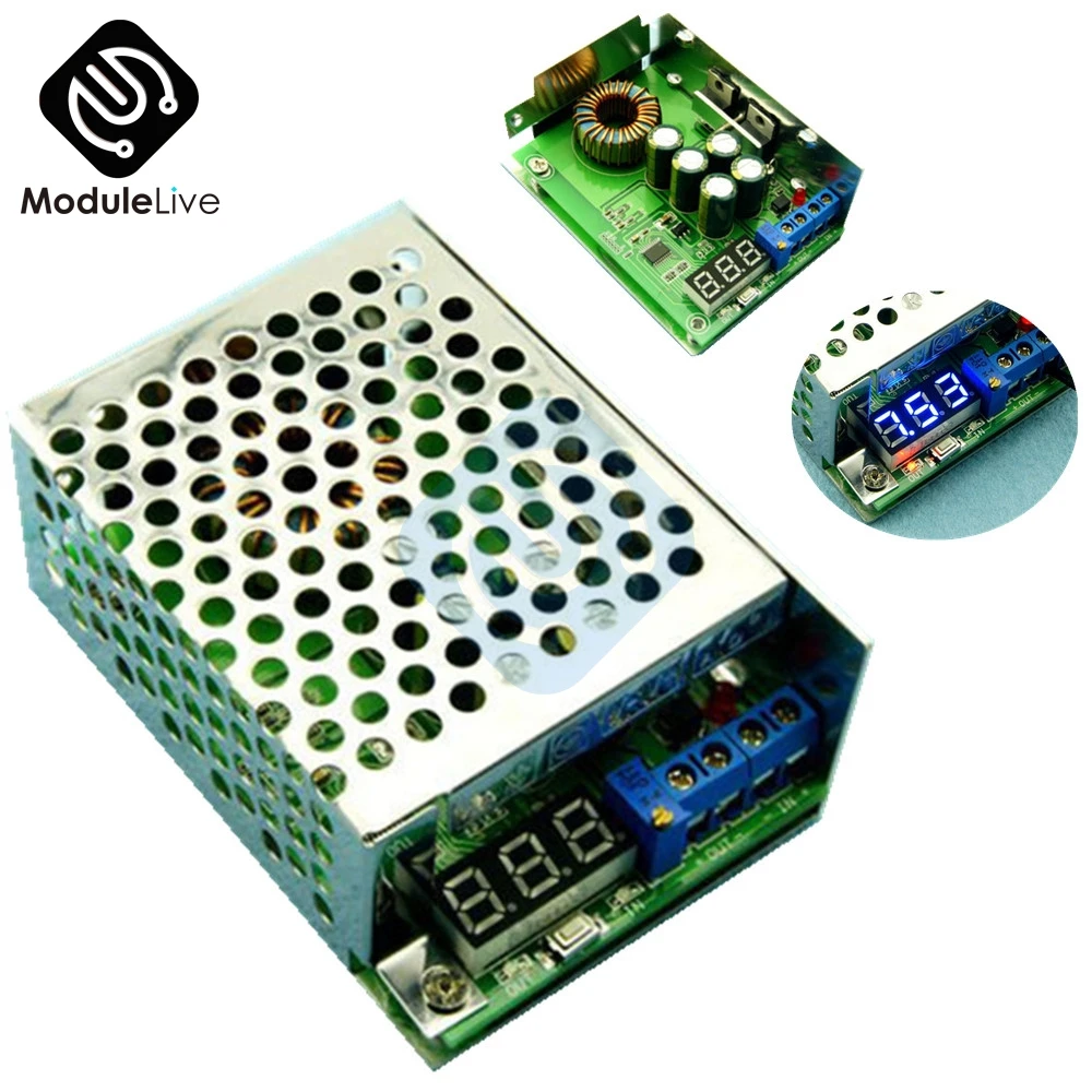 Преобразователь мощности постоянного тока 10 А светодиодный понижающий