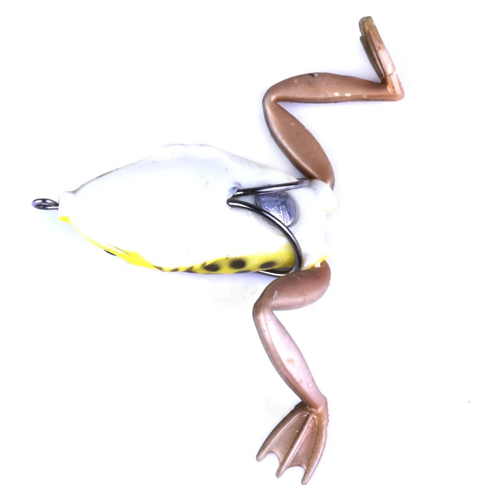1 коробка/5 шт. бионические рыболовные приманки практичные в форме лягушки