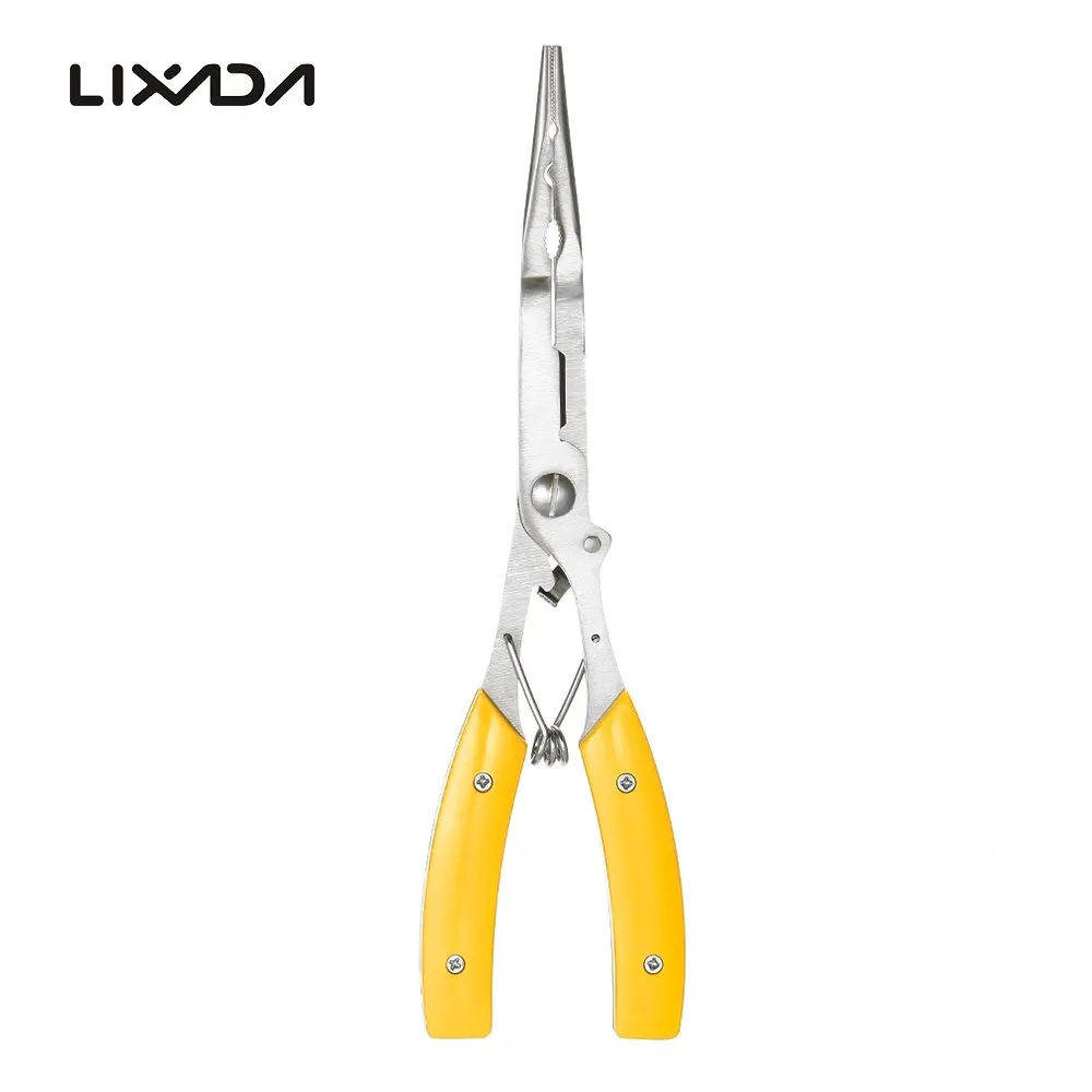 Lixada рыболовный зажим многофункциональные плоскогубцы из нержавеющей стали для