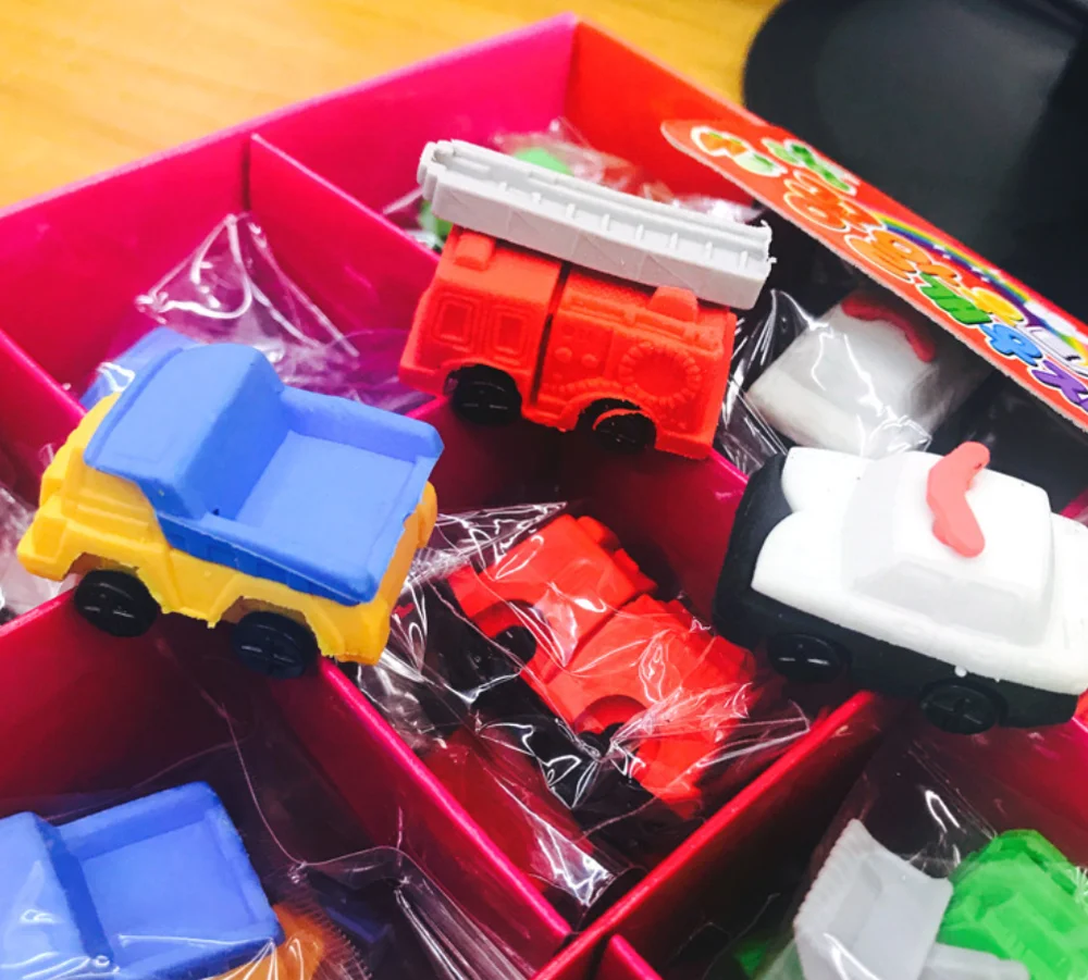 5 шт/2 шт автокран бак двигателя резиновый ластик для карандаша канцелярские