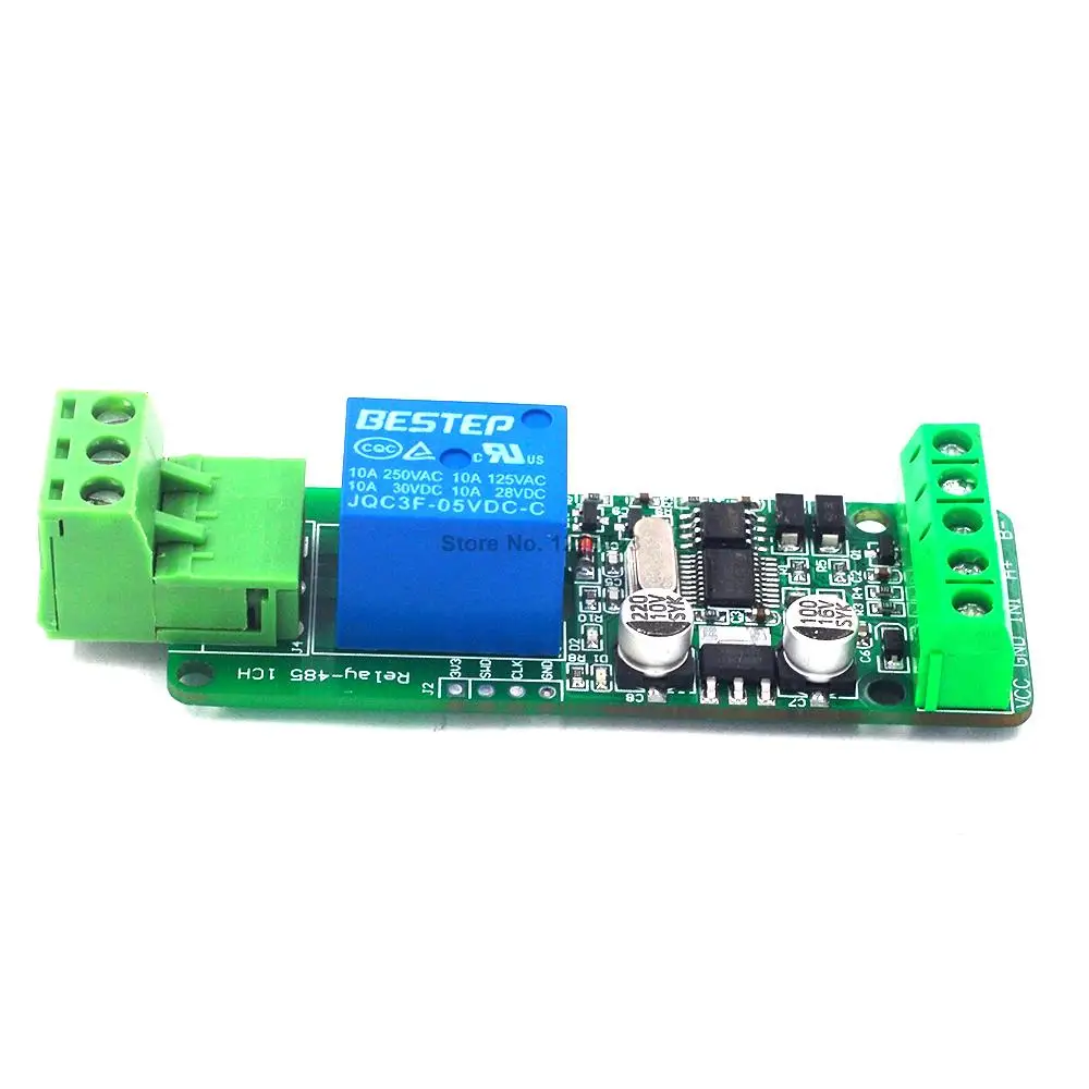 1PCS Modbus-Rtu 1 Channel 5V Relay Module Switch Input / Output RS485 TTL Communication | Обустройство дома