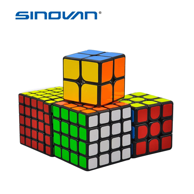 Diansheng 2x2 3x3 4x4 5x5 волшебный куб скоростной головоломка набор из 4 предметов