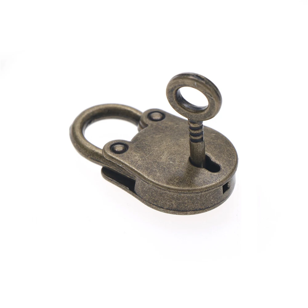 Винтажный медведь в античном стиле миниатюрный замки с замком для сумочки