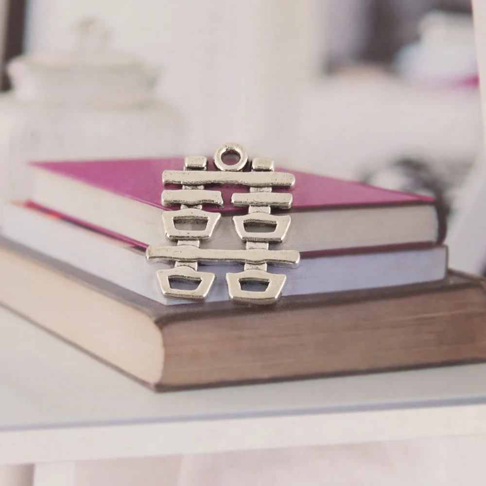 5 шт очаровательные свадебные Серебряные Подвески для изготовления ожерелья