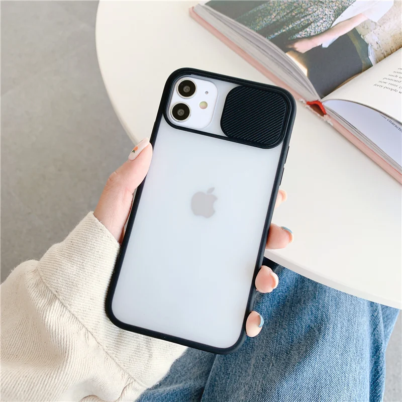 Защитный бампер для объектива камеры IPhone 11 12 ProMax XR XS 7 8 Plus se2020скраб прозрачный