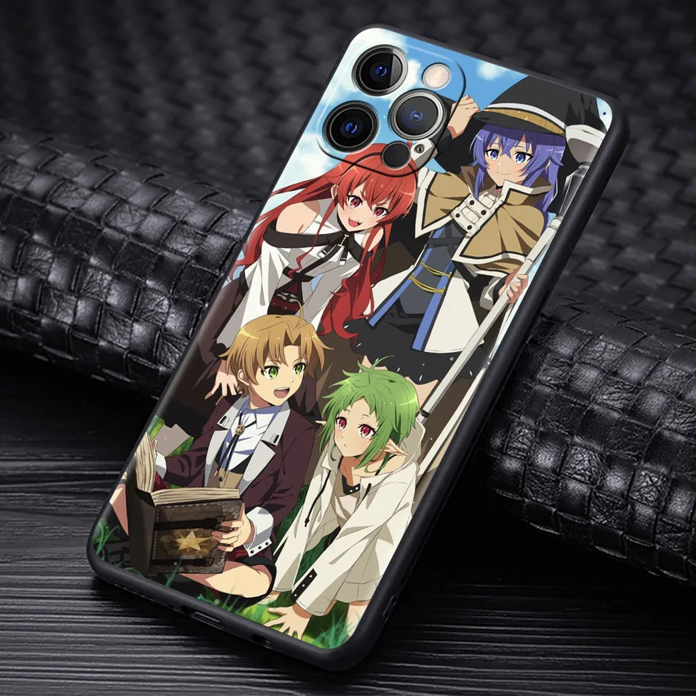 Чехол для Apple iPhone 11 13 Pro Max 12 Mini XR SE 2020 7 8 Plus X XS Phone Cover 6 6S 5 5S силиконовый чехол Mushoku Tensei