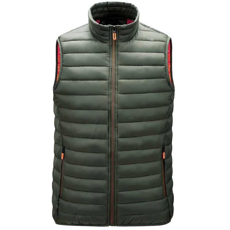 

Brand Clothing Vest Jacket Mens New Autumn Warm Sleeveless Jacket Male Winter Casual Hooded Men Vest Plus Size Veste Homme