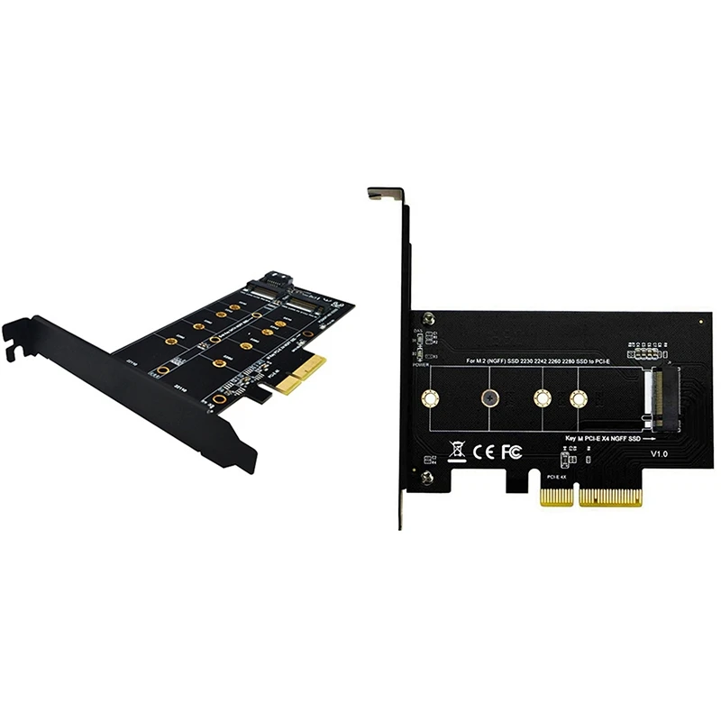

M.2 PCIe Adapter M2 NGFF SSD NVME M Key SATA-Based B Key to PCI-E 3.0 X4 X8 X16 2230-2280 Size M.2 Ssd Controller