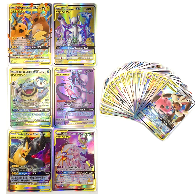 Детский дом Покемоны карточная игра боевые игрушки новая карта поступление GX EX