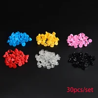 qihe jewelry 30pcsset metal rubber goldsilverblackcolor butterfly buckle pin caps clasp safety pin jewelry findings