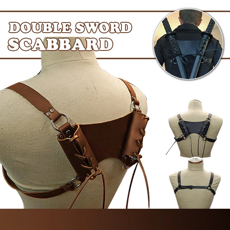 Средневековый меч Плечо Ножны скаббард лягушка держатель для Для мужчин воина