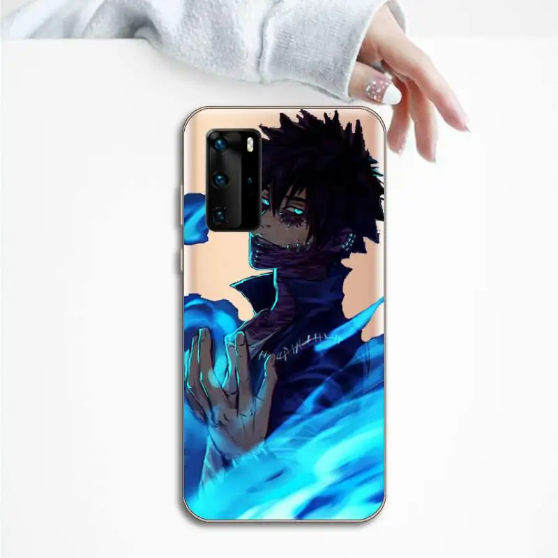 

My Hero Academia anime Evil devil smile Phone Case Transparent for Huawei P honor 8 10i 20 30 40 smart 2019