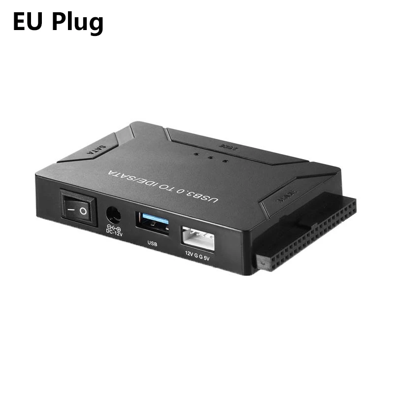 USB 3 0 до 2 5/3 5/5 25 IDE SATA адаптер жесткого диска HDD кабель конвертер ЕС вилка| |