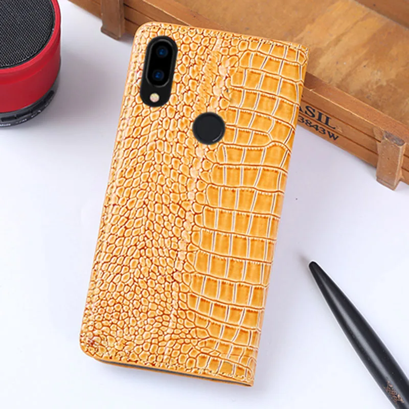 Golden Роскошный откидной телефон для Redmi Note 7 из искусственной кожи с откидной текстурой для Lumia 3 Max 2 3 A1 2 Note 4 5 6 7 - Цвет: Golden