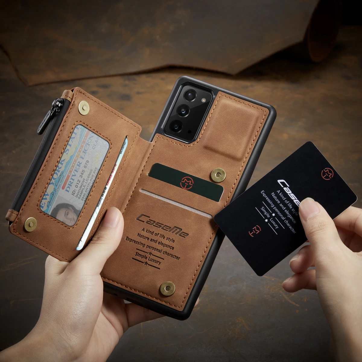 Деловой чехол для Samsung Galaxy Note20 S20 Ultra Note10 S10 S9 Plus A51 A71 Роскошный кожаный флип-чехол с