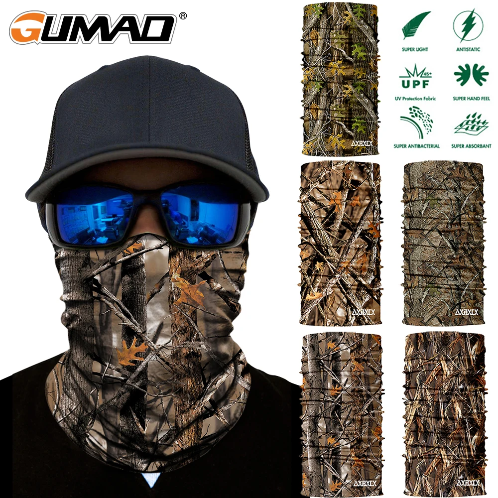 Маски с рисунком деревьев искусственная шея чехол на половину лица шарф труба