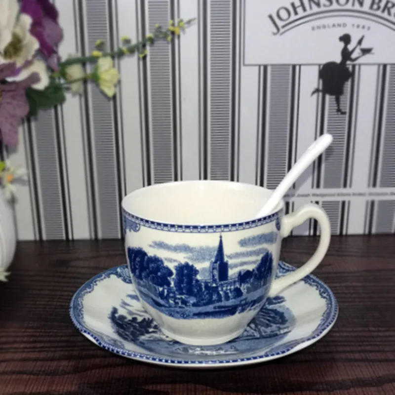 Керамическая чашка для кофе набор фарфоровых кофейных чашек европейская