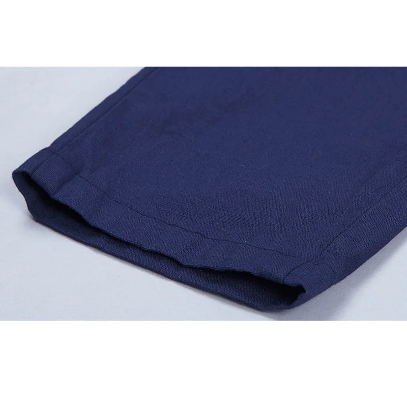 Женские Брюки-Капри из хлопка и льна Большие Штаны-шаровары лето 2020 | Женская