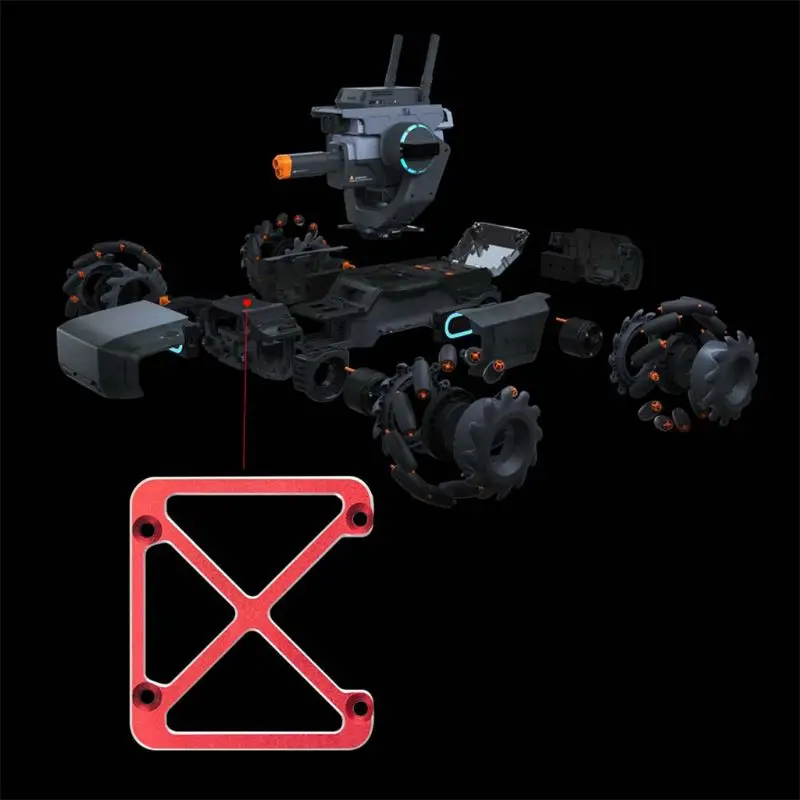 Передняя крышка моста укрепляющий передний мост чехол для DJI RoboMaster S1 аксессуар |