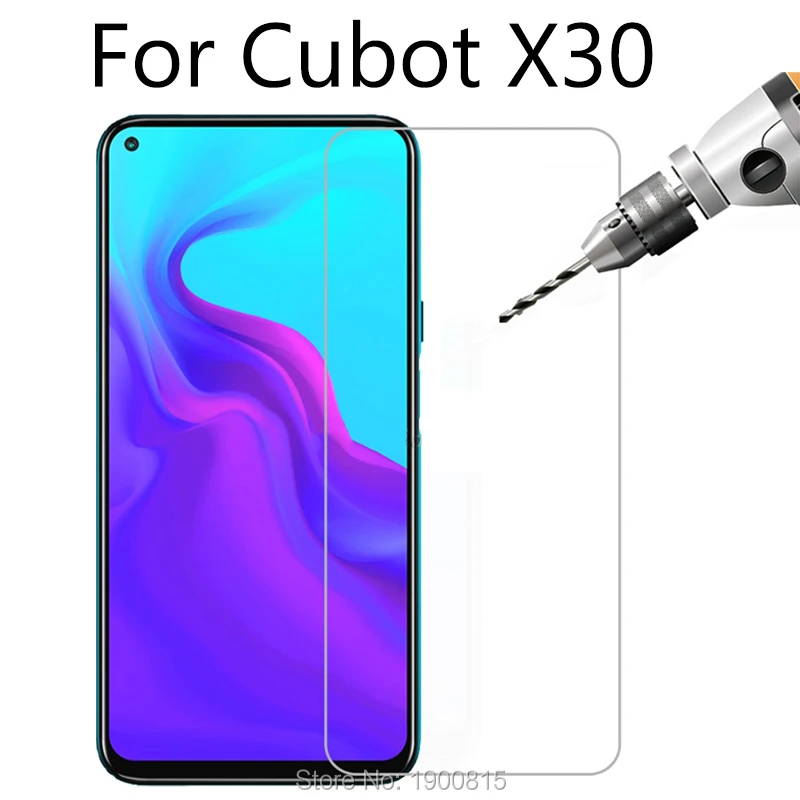 

10pcs/lot full glue tempered glass for cubot x30 9h protective film explosion-proof screen protector for cubot x30 guard shield