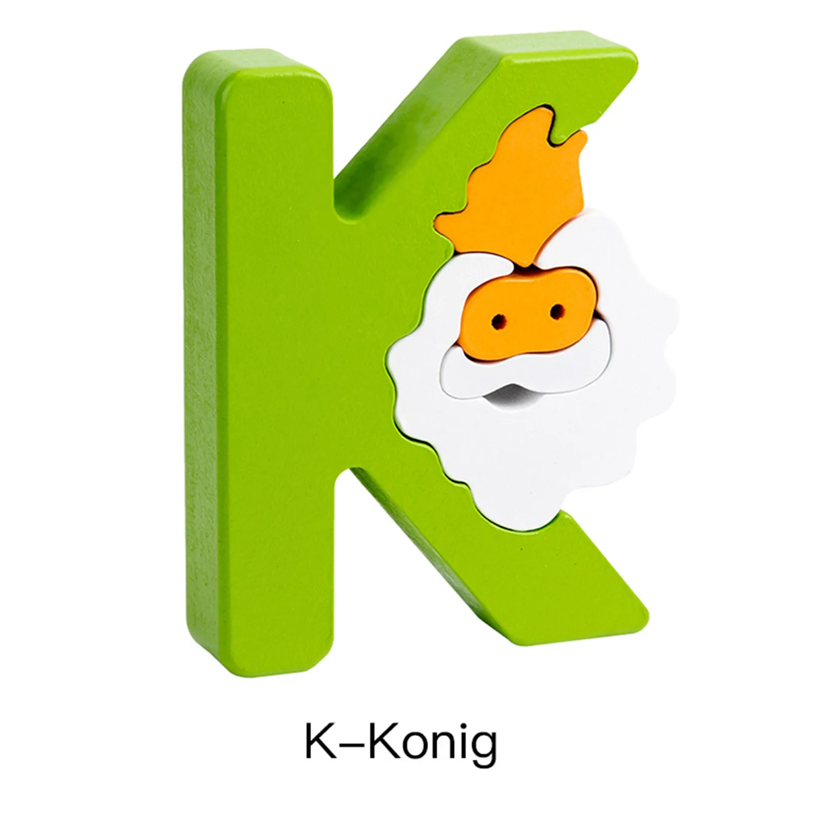 

Wooden Creative Puzzle Toys Early Learning Jigsaw Letter Alphabet Cartoon Puzzle Preschool Educational Baby Toys for Childrens